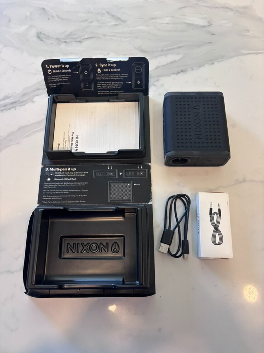 Nixon Mini Blaster Black Bluetooth Speaker